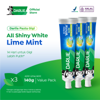 DARLIE Pasta Gigi All Shiny White Lime Mint 140g x3