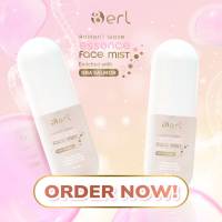 B ERL Radiant Glazed Essence Face Mist | Spray Wajah Glowing & Lembap dengan DNA Salmon 60ml