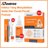 [Pengiriman cepat]PUAINTA 50/100/150/200ml Pipot Obat Jamur Spray Semprot Kucing dan Anjing Anti Scabies Jamur Ringworm Demodex Impetigo Kudis Koreng Gatal dan Luka Borok