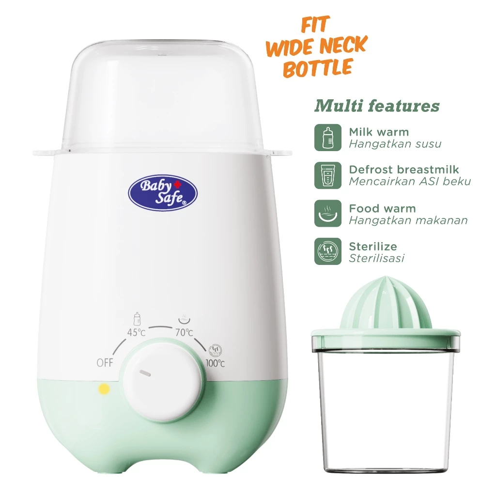 LBW02 Baby Safe Milk & Food Warmer - Penghangat Susu Dan Makanan Bayi Baby Safe