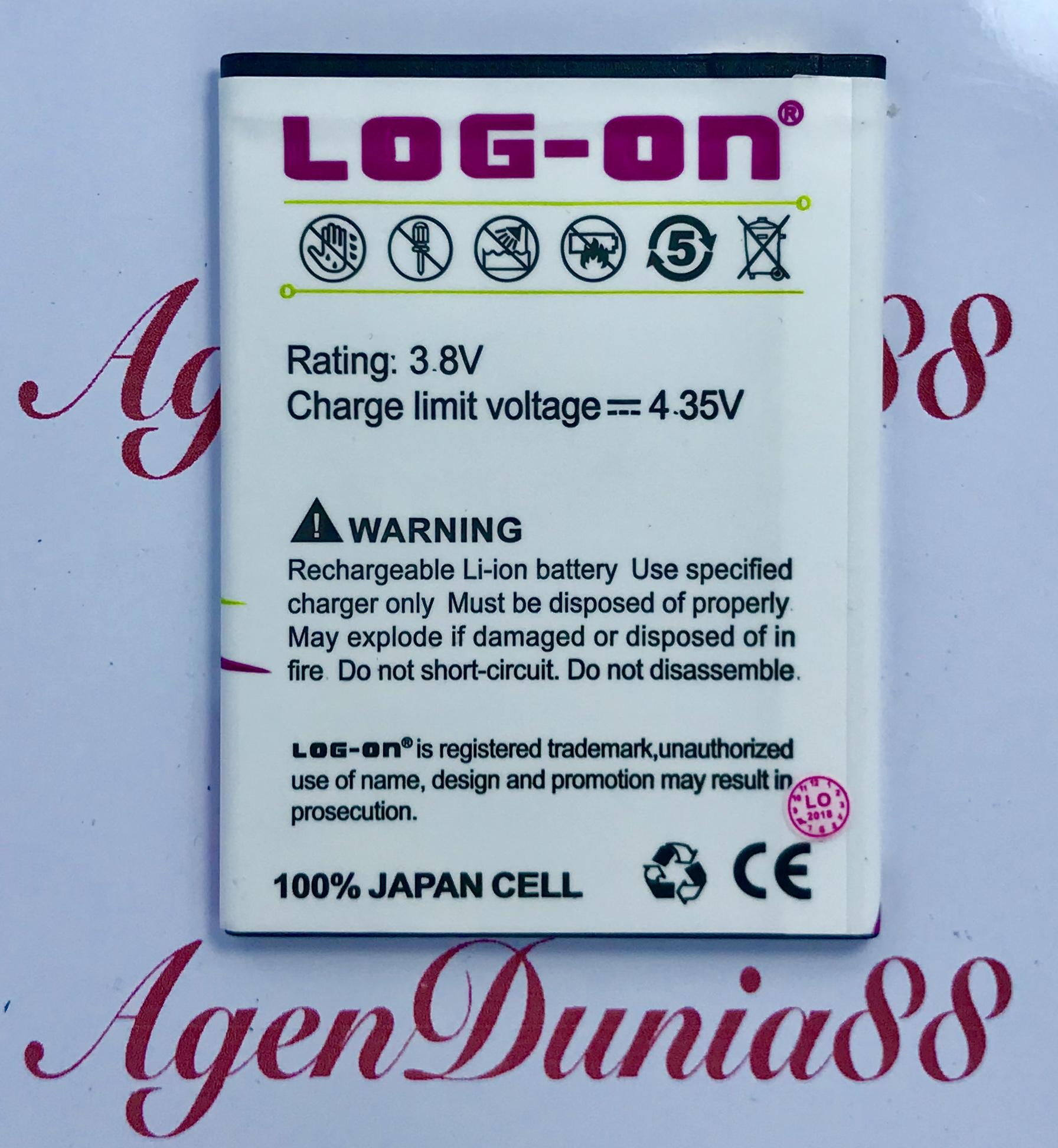 ... BATERAI EVERCOSS M50 - M50A - A75B - LOG ON DOUBLE POWER BATTERY - 3