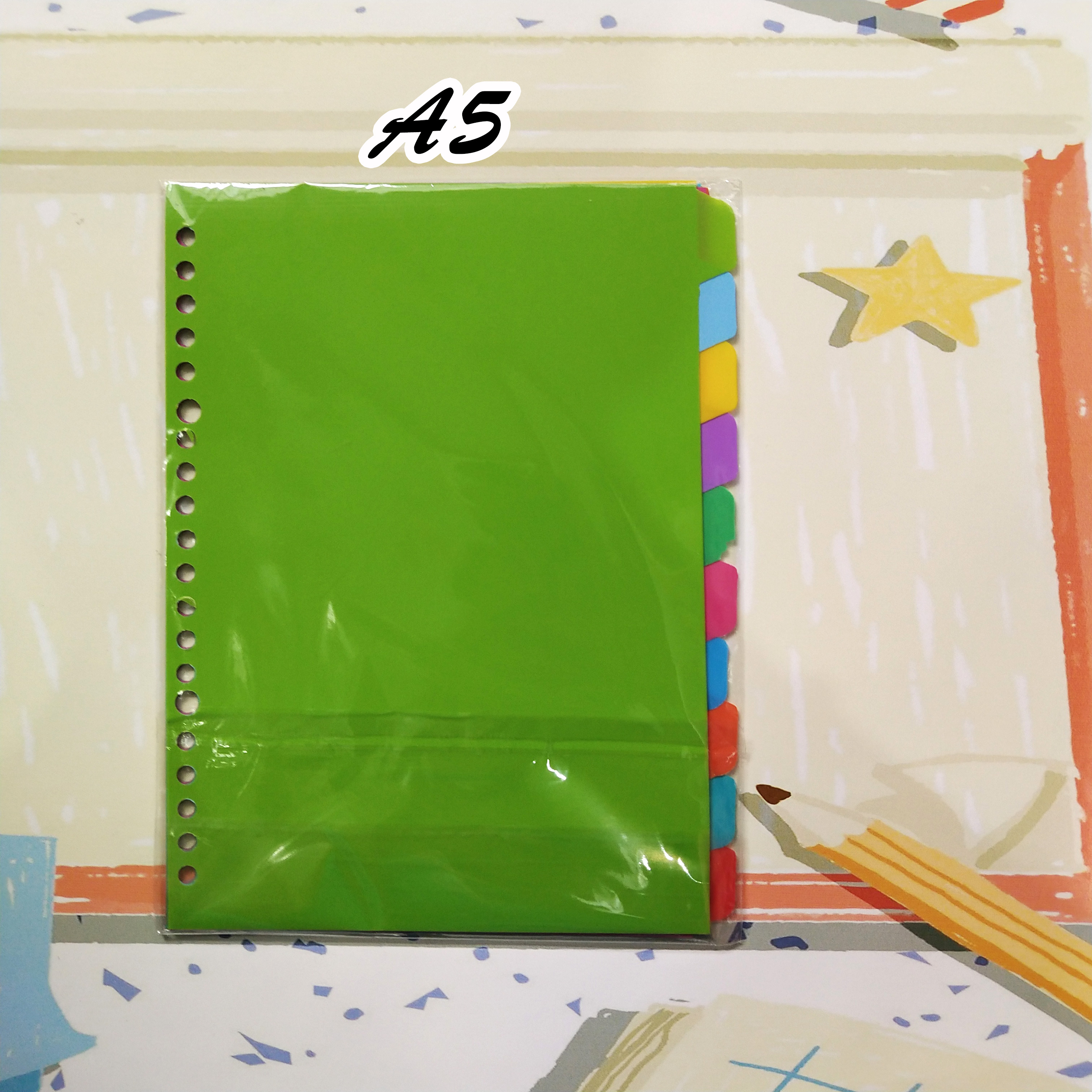 PEMBATAS KERTAS ISI 10 LEMBAR A5 (20RING)/B5 (26RING)