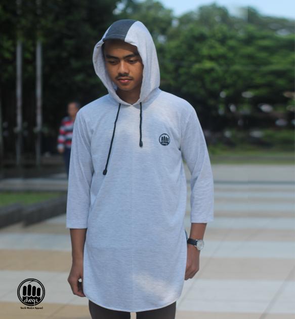 Kaos T-shirt Koko Gamis Pakistan Bahan Katun Pria Baju Muslim Terbaru - Gamis Kaos Longline Januari 2019 - 3 Kaos T-shirt Koko Gamis Pakistan Bahan katun Pria Baju Muslim Terbaru - Gamis Kaos Longline - 3