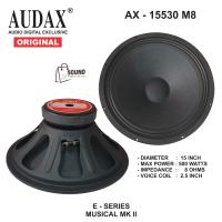 SPEAKER WOOFER AUDAX AX 15530 FULL RANGE 15in 15inch 500 WATT 15530 AX 15530 M8 AUDAX INDONESIA