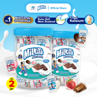 2 Toples Milkita Permen Susu (2 Toples x 92 pcs) (Unifam)