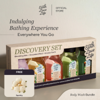 [BUY 5 GET 10] Earth Love Life Discovery Set Body Wash and Body Lotion 60mL x 5 pcs FREE 2 pcs Body Lotion 2x6ml & Squishy Body Care Set  Body Wash Wangi  Body Lotion Premium  Gift Set  Hampers Ramadan