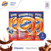 Ovaltine Classic Susu Bubuk Coklat 22grx10sx3