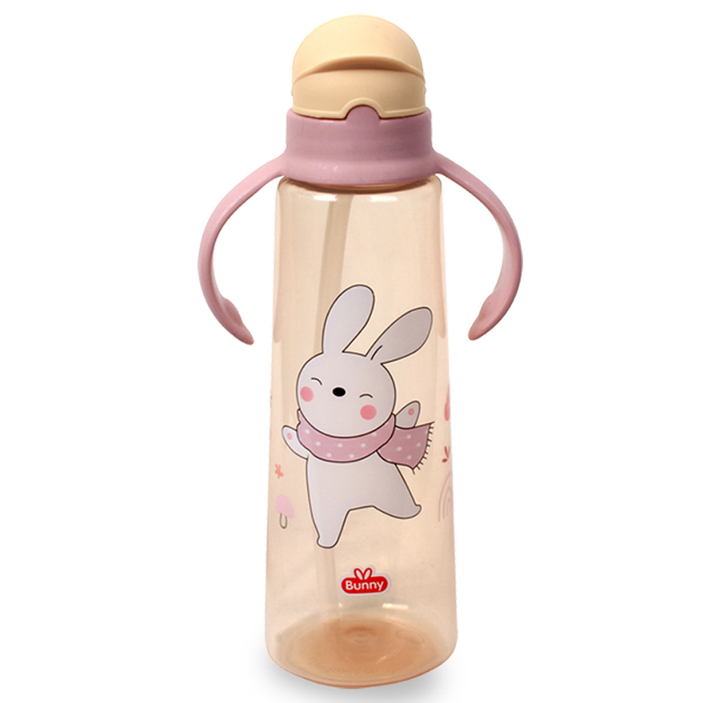 Lusty Bunny ADG-0011 Training Cup With Straw 270ml - Botol Minum Bayi Anak