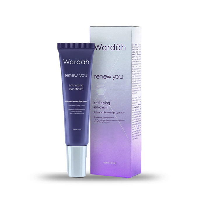 Wardah Renew You Anti Aging Eye Cream 10 ml / Krim Mata Wardah / Perawatan Wajah