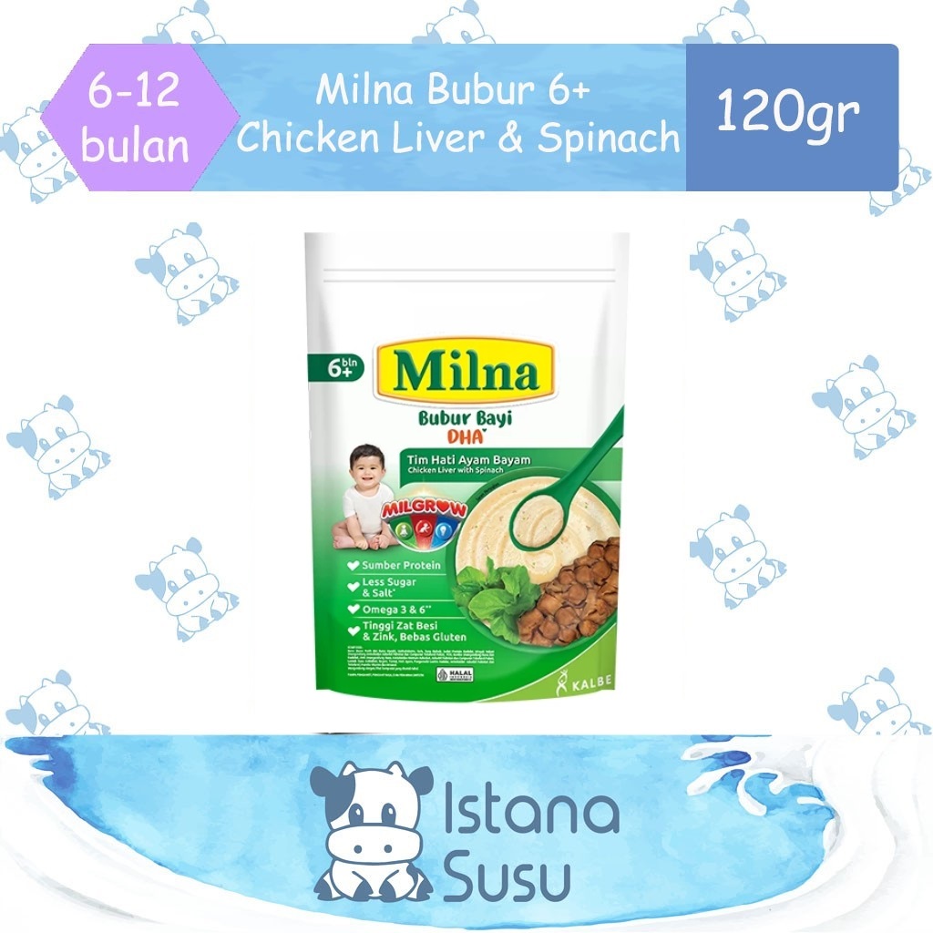 Milna Bubur 6-12 bulan 120gr