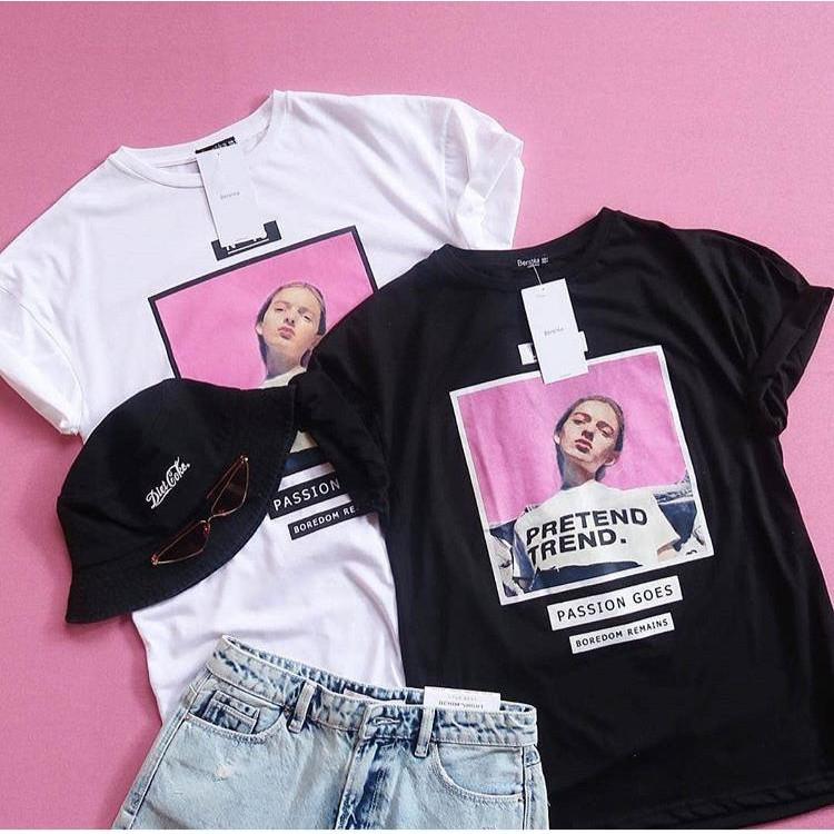 Thalia fashion kaos wanita / pretend / t-shirt / tumblr tee thalia fashion kaos wanita / pretend / t-shirt / tumblr tee