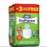Sensi GoPants Popok Celana Dewasa Size S M L dan XL Kemasan Besar