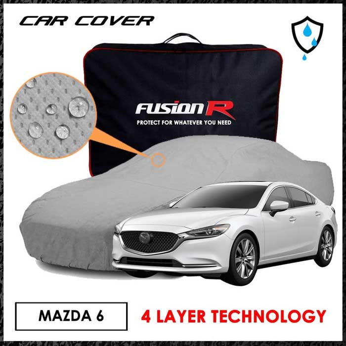 Cover Mobil MAZDA 6 4 layer / Body Cover MAZDA 6 4 Lapis / Sarung Mobil MAZDA 6 / Penutup Mobil MAZDA 6 Like Krisbow Prestige