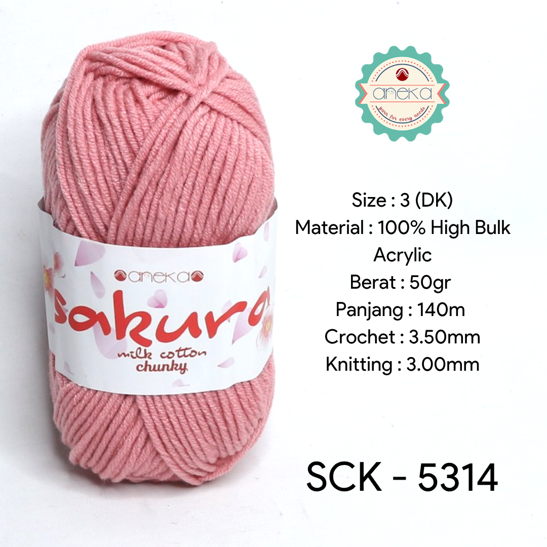 KATALOG - Benang Rajut Katun Susu Sakura Milk Cotton Chunky PART 2