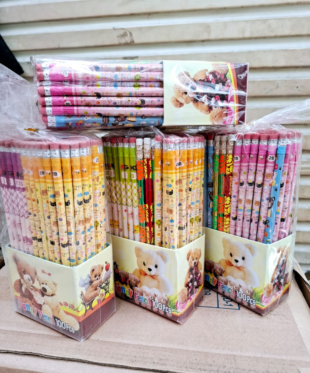 Pensil 2B ada penghapus isi 50 PCS DAN 100 pcs Stationery