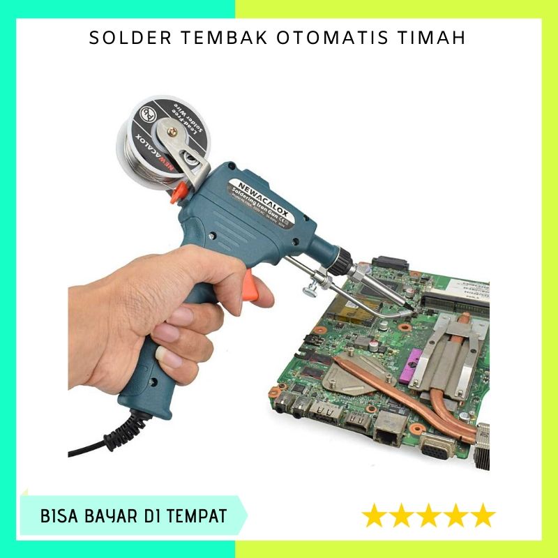 SOLDER OTOMATIS TIMAH SOLDER IRON AUTOMATIC TIN GUN 60W (alat reparasi elektronik / solder model baru / solder tembak otomatis / solder listrik otomatis / alat solder otomatis / solder otomatis 60w 60 watt / alat solder iron otomatis tembak ) solder otomatis timah solder iron automatic tin gun 60w (alat reparasi elektronik / solder model / solder tembak otomatis / solder listrik otomatis / alat solder otomatis / solder otomatis 60w 60 watt / alat solder iron otomatis tembak )