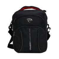 Tas Selempang Palazzo Tas Fashion Pria 10 Inchi - Black