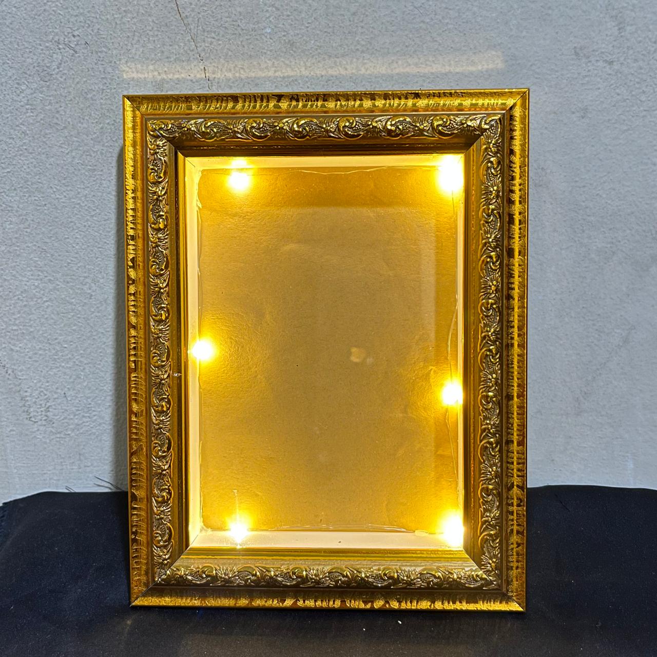 BINGKAI BUNGA KERING KACA LED 5R (18X13cm) MINI FRAME BOX 3D MAHAR SCRAPBOOK FIGURA HIASAN PIGURA MURAH