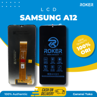 LCD TOUCHSCREEN SAMSUNG A12 A125F - A02 A022F LCD TS FULLSET ORIGINAL BY ROKER