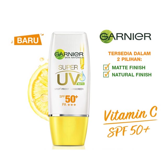 Garnier Super UV Spot proof Sunscreen SPF 50+ PA+++ Skin Care – MATTE FINISH 30 ml