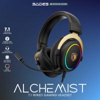 Headset Gaming SADES ALCHEMIST 7.1 Surround Sound