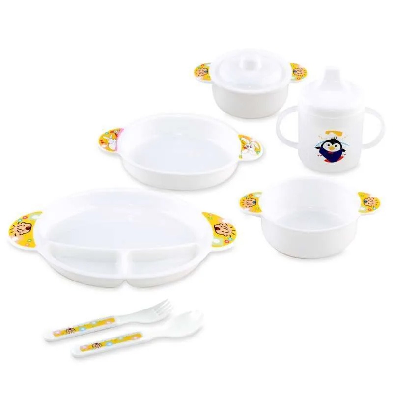Lusty Bunny Tempat Makan Bayi Set - Feeding Set - Peralatan Makan Bayi LB-1371 / LB0001 / BUN-0001