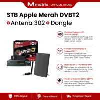 MATRIX - Set Top Box Apple Merah DVBT2 HD Receiver TV Digital