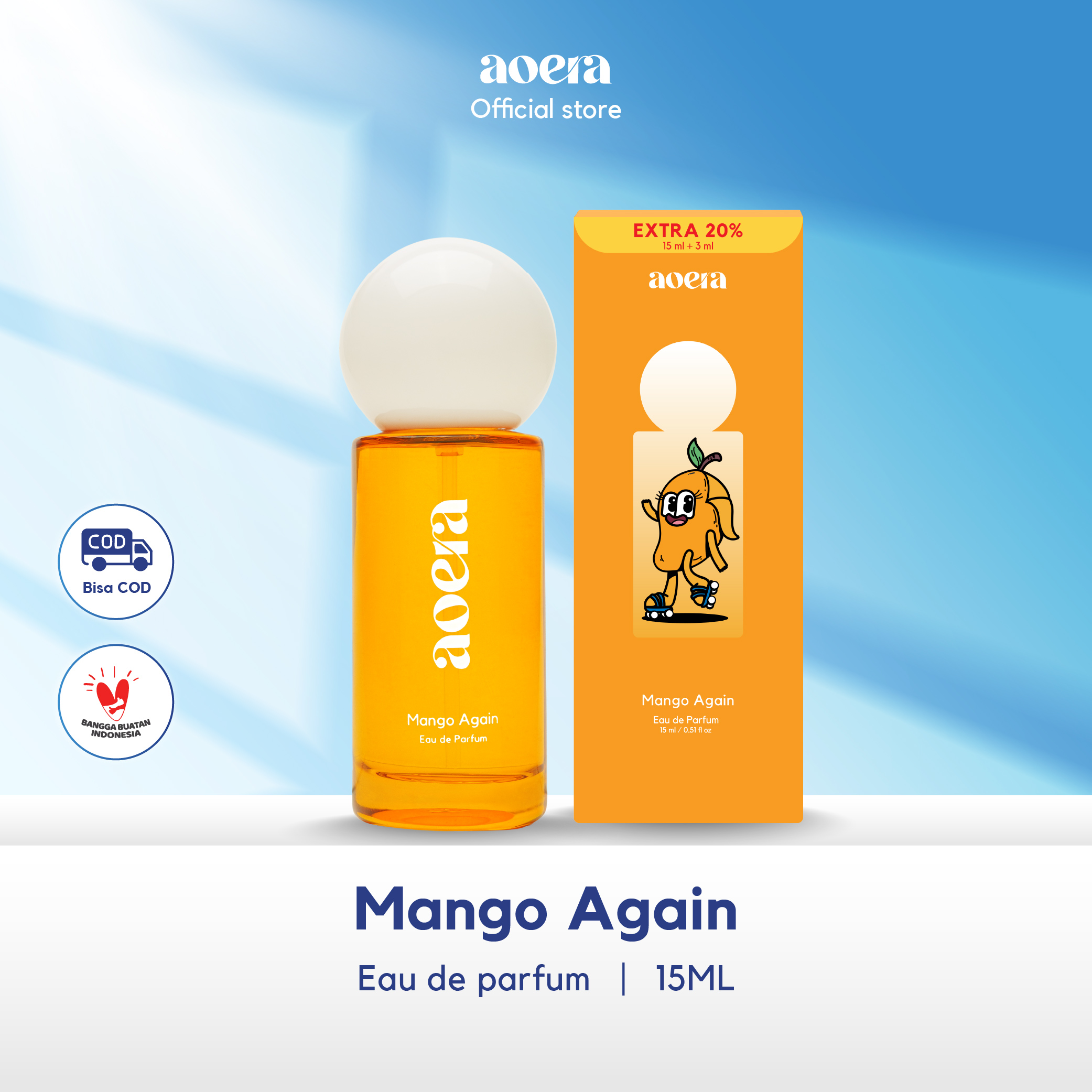 [NEW LAUNCHING] Aoera - Travel Size Fruity Series Eau De Parfum 15ML