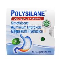 Polysilane Polisilen Polisilane Polisilan Tablet - Obat Maag Tablet / Obat Maag Polisilane Tablet / Obat Polysilane Polisilane / Obat Asam Lambung (Strip 8 Tablet)