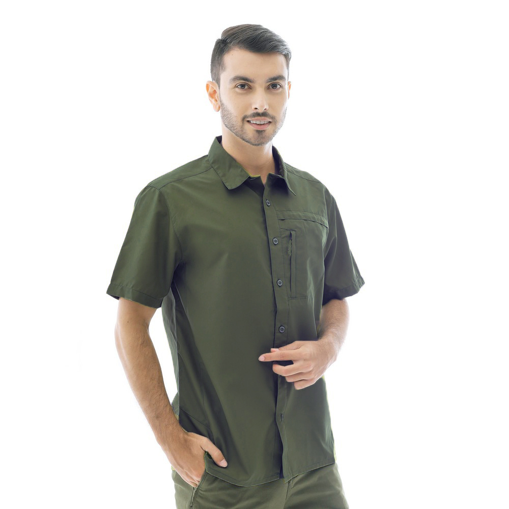 910004128 GRAVEL 1.0 S/S SHIRT - GRE