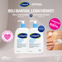 Cetaphil Gentle Skin Cleanser 1000ml Twin Pack