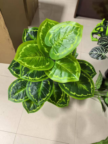 Tanaman hias plastik Artificial palem kuning DAUN PALEM PLASTIK DAN POT 65/110CM DAUN PALEM JUMBODAUN ARTIFICIAL DAN PALSU DAUN PLASTIK DEKORASI
