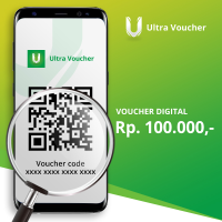 Voucher Digital Ultra Voucher Rp. 100.000 - Voucher Value