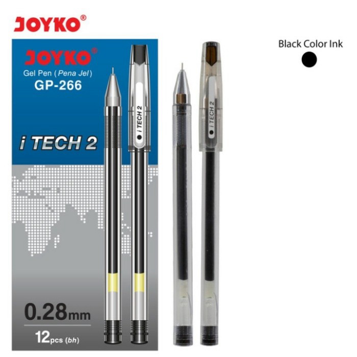 Gel Pen Joyko GP-266 I TECH / HITECH 2 (12pcs)