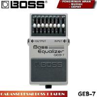 BOSS GEB-7 Original Bass Equalizer Hitam Berkilau Garansi Resmi 1 Tahun