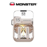 Monster XKT15 Wireless Bluetooth 5.3 Headphones Gaming Earbuds Unique Design Gamer Headset TWS Noise Reduction Earphones Gaming Headphones Hifi stereo Headset Long standby Sports Earbuds New