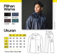 JAS HUJAN ASV 02 TYPE BAJU CELANA BAHAN KARET ANTI REMBES