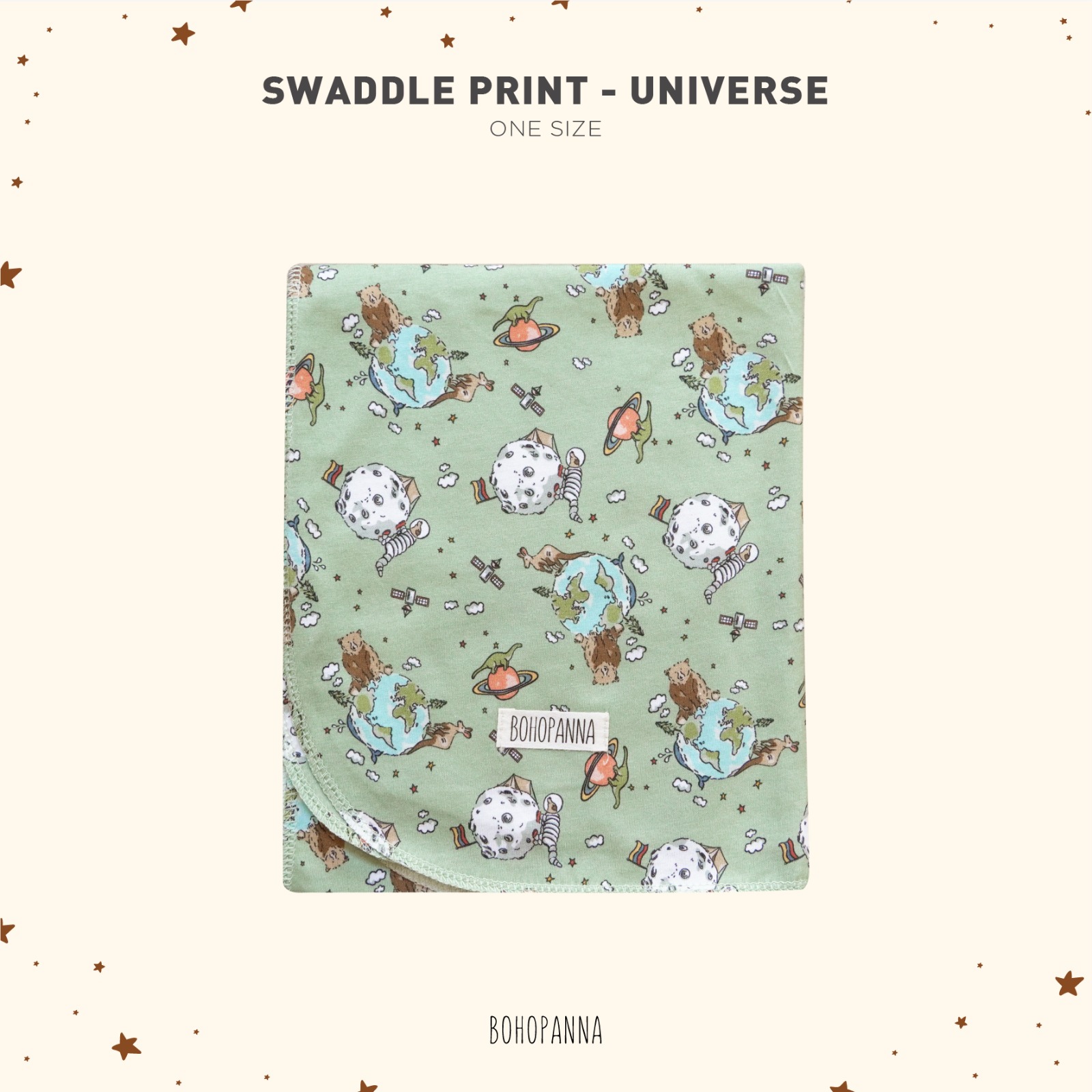 BOHOPANNA - SWADDLE PRINT 6.0 - BEDONG BAYI