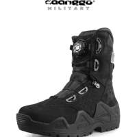 Sepatu Pdl Tactical Caanggo ZoHare Force C-029R Terbaru Kulit Buk