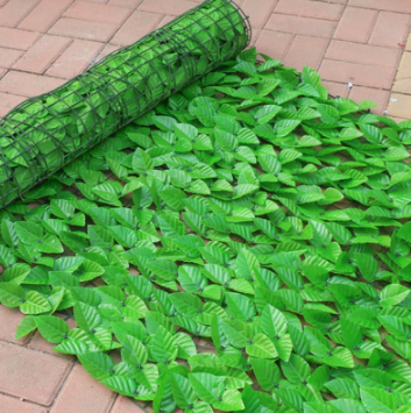 PAGAR DAUN RAMBAT HIASAN 3 M X 100 CM 1 ROLL bunga semangka daun tanaman buatan