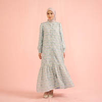[Best Seller] ZM Zaskia Mecca - Ruvina Gamis Wanita | Primadona Series | Edisi Lilya Senja | Koleksi Ramadan Series