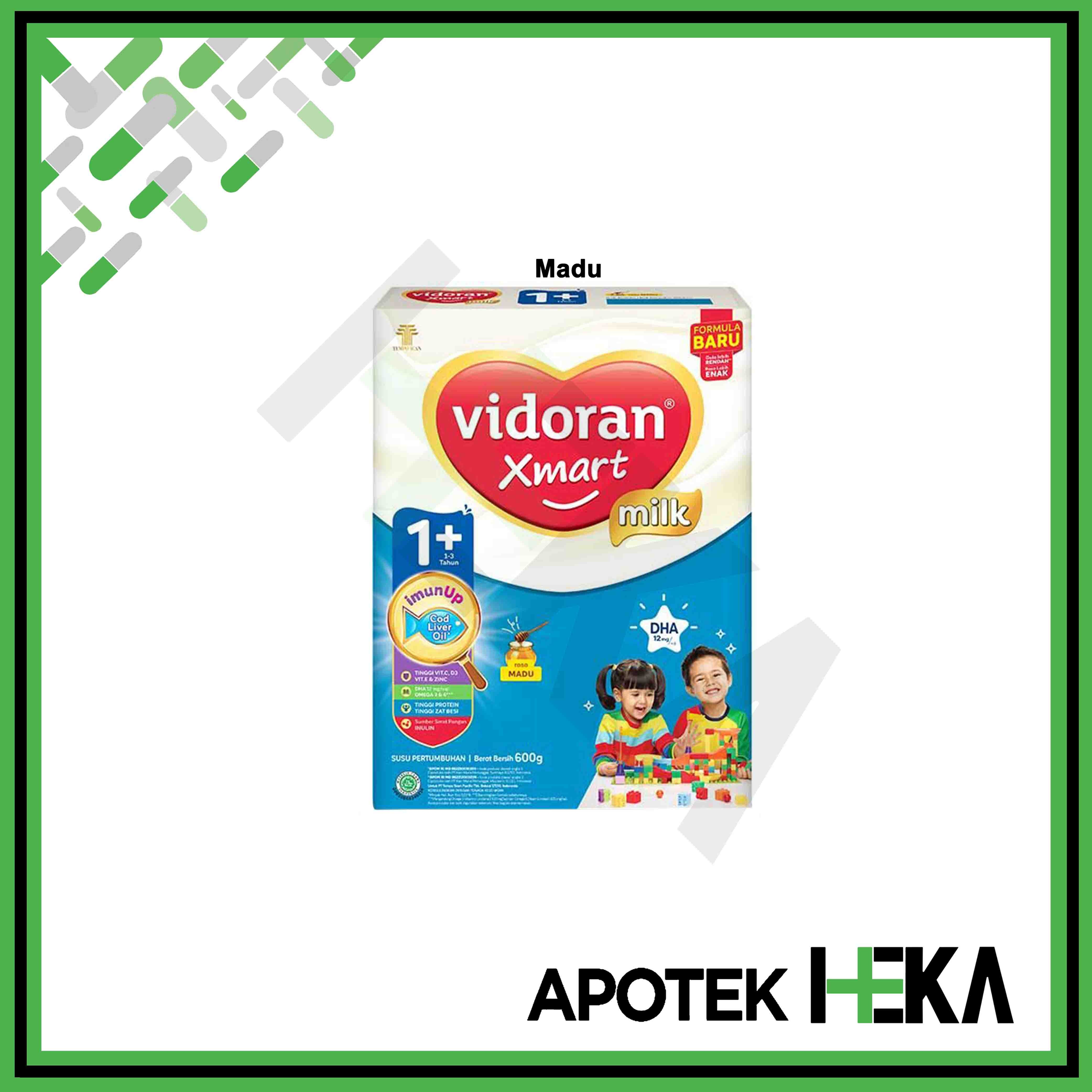 Vidoran Xmart 1+ Box Kemasan 600 g