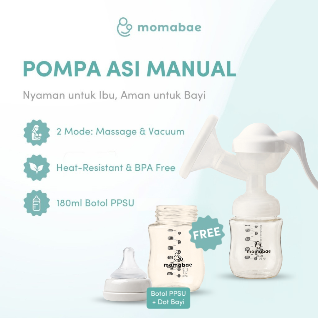 MOMABAE - MANUAL BREAST PUMP POMPA ASI MANUAL