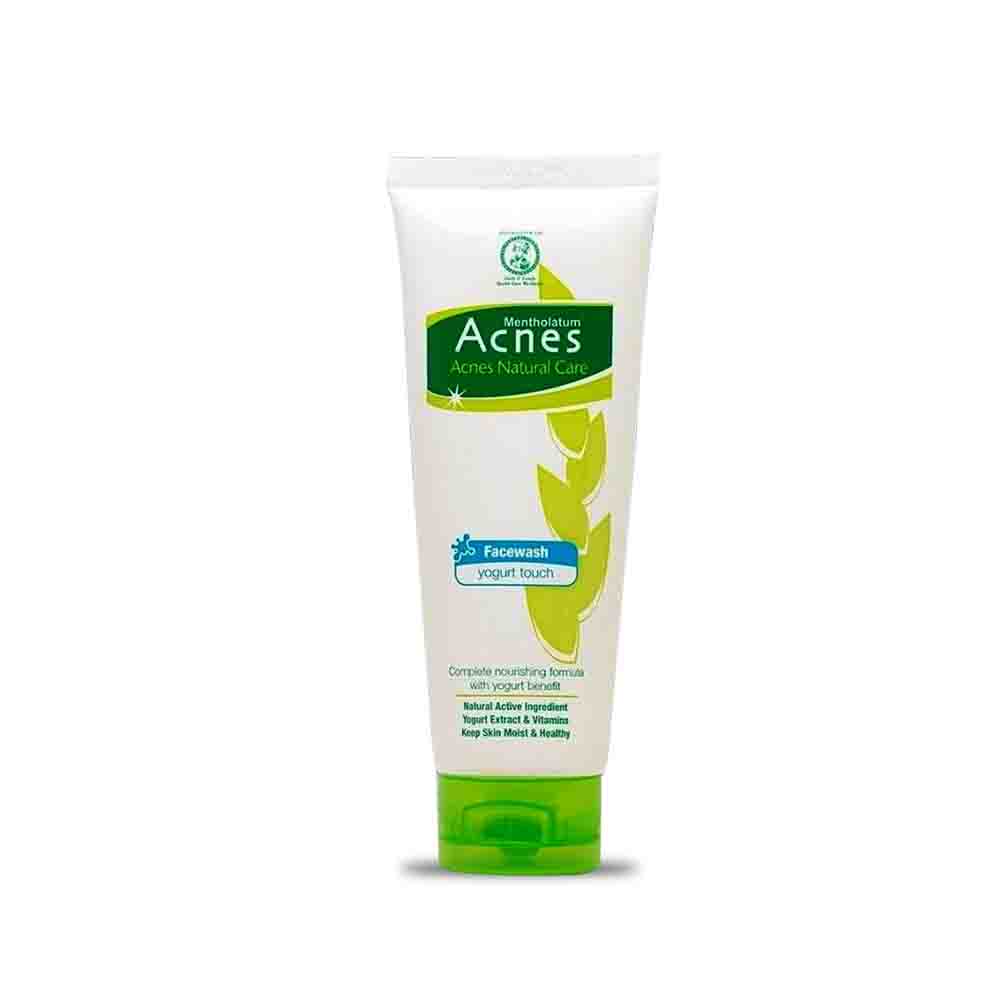 Acnes Yoghurt Touch Facewash 50 /100 g - Pembersih Wajah Mengatasi Bakteri Penyebeb Jerawat
