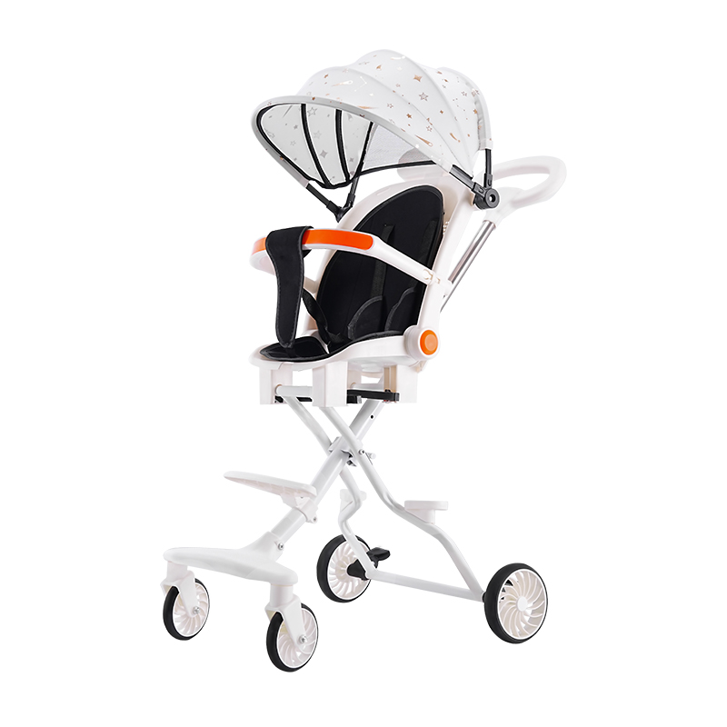 Mmflight Kereta Dorong Bayi Stroller Baby 2 Arah Lipat Traveling Cabin Size