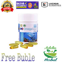 BISA COD Minyak Ikan K link Omega Squa k-link (omega 3 + squalene) klink 30 SoftGel