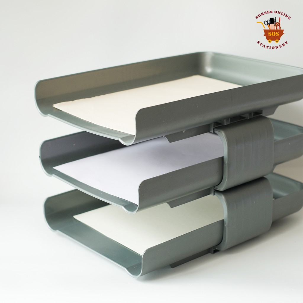 SOS Executive Tray MICROTOP 803 / Rak Dokumen / Rak Kertas / Rak Susun