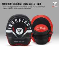 Focus Mitt Indofight Punching Pad Boxing Mitt Indofight Focus Pad Tinju Boxing Target Focus Pad MuayThai GLH1