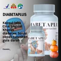 Obat Diabetes Diabetaplus Kapsul Susu Labu Cina BPOM HALAL & HERBAL ALAMI Menurunkan Gula