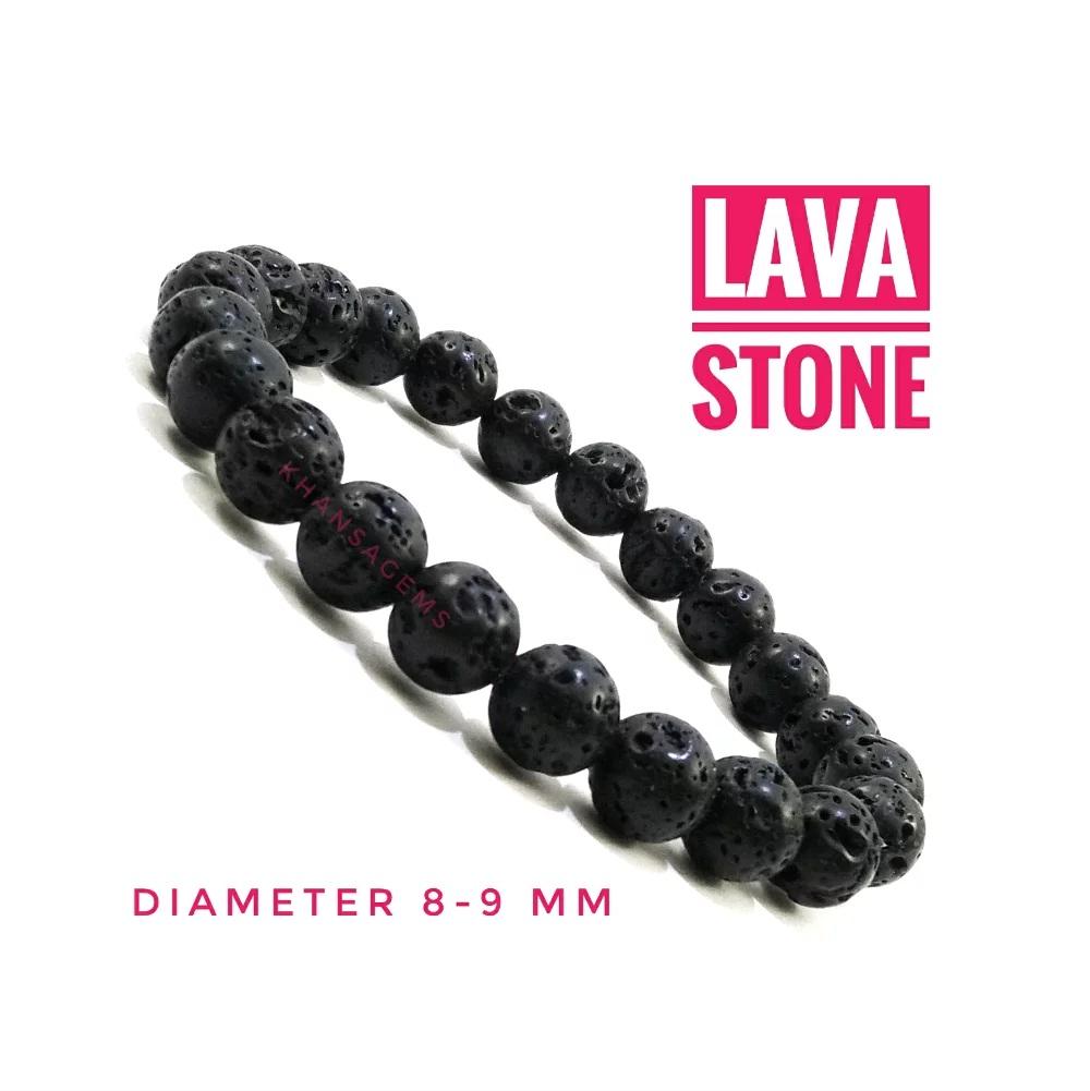 ... Gelang Batu Lava Stone Diameter 8 Mm Bisa Untuk Pria Dan Wanita - 3 ...